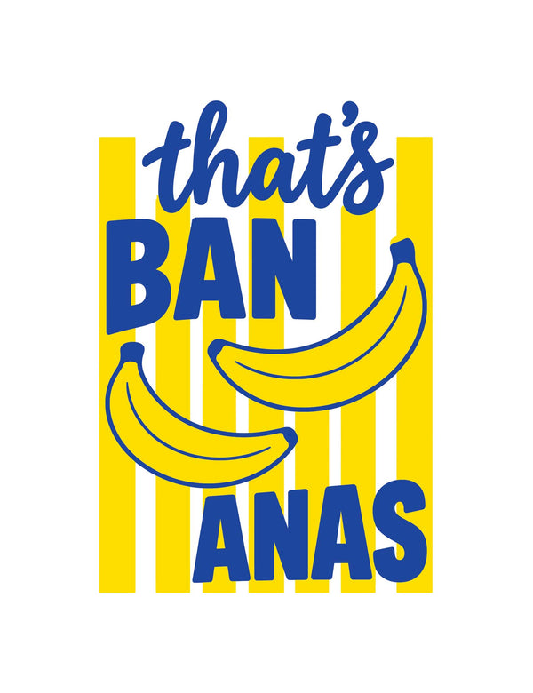 That's Bananas DTF-strijktransfer uit Snack Attack