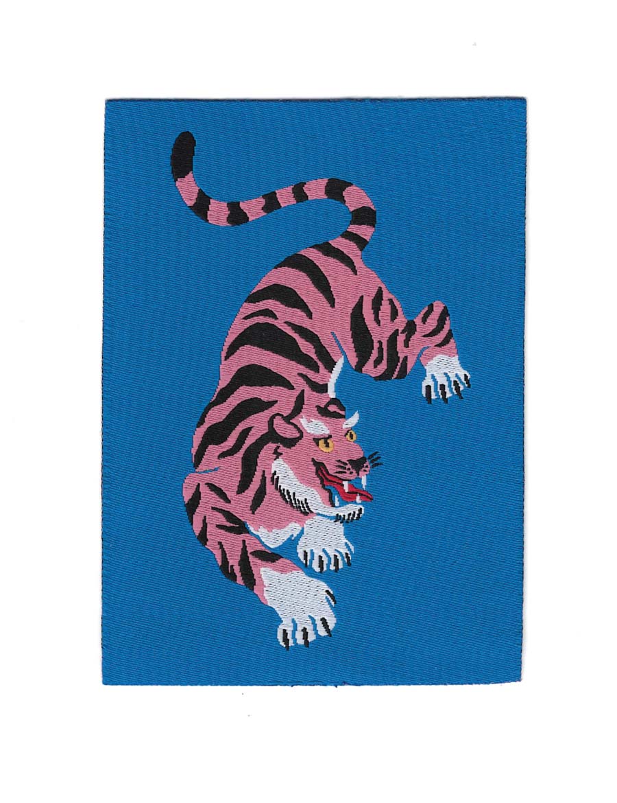 Tiger XXL – Geweven naailabel