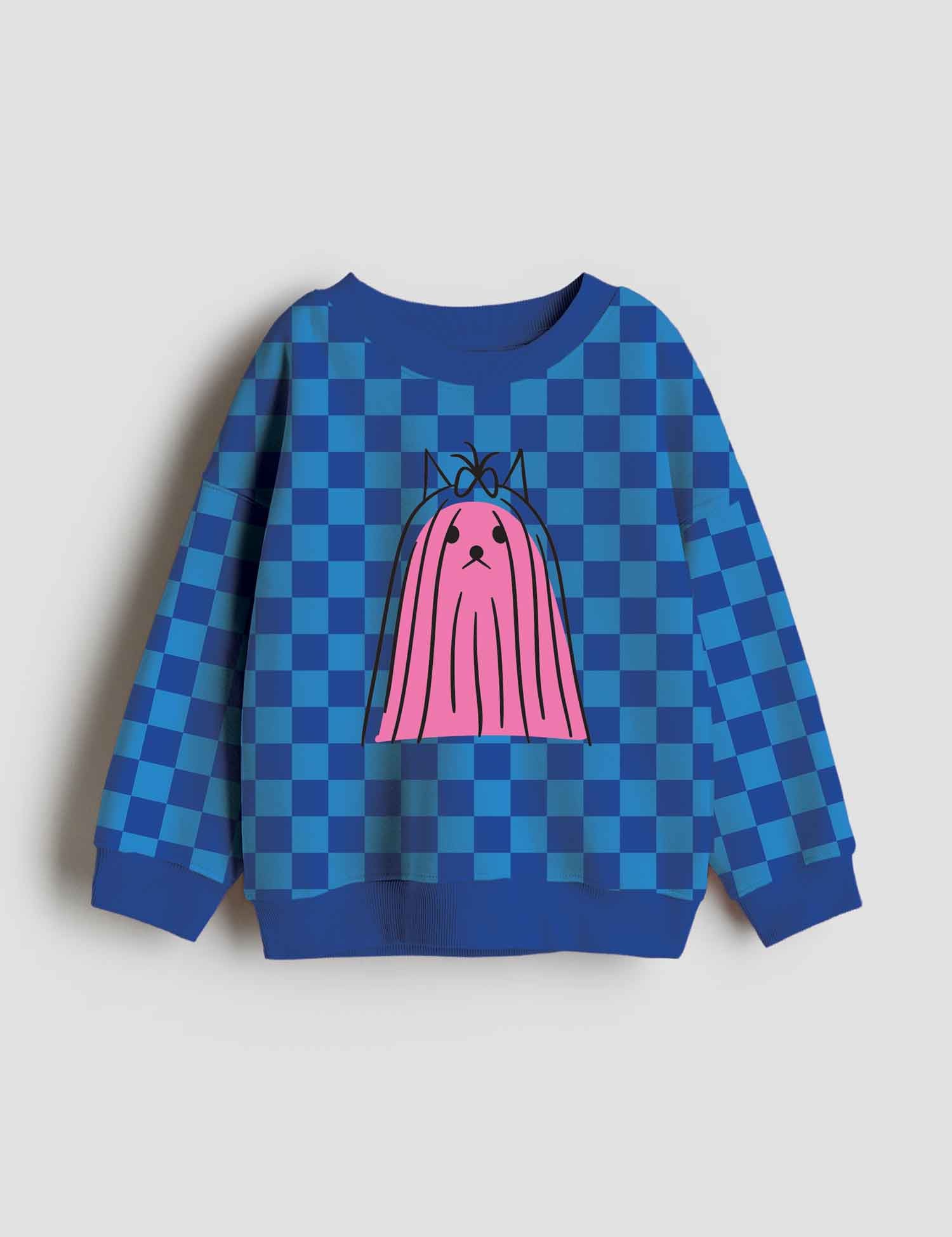 Dog Bubble Pink | Strijktransfer