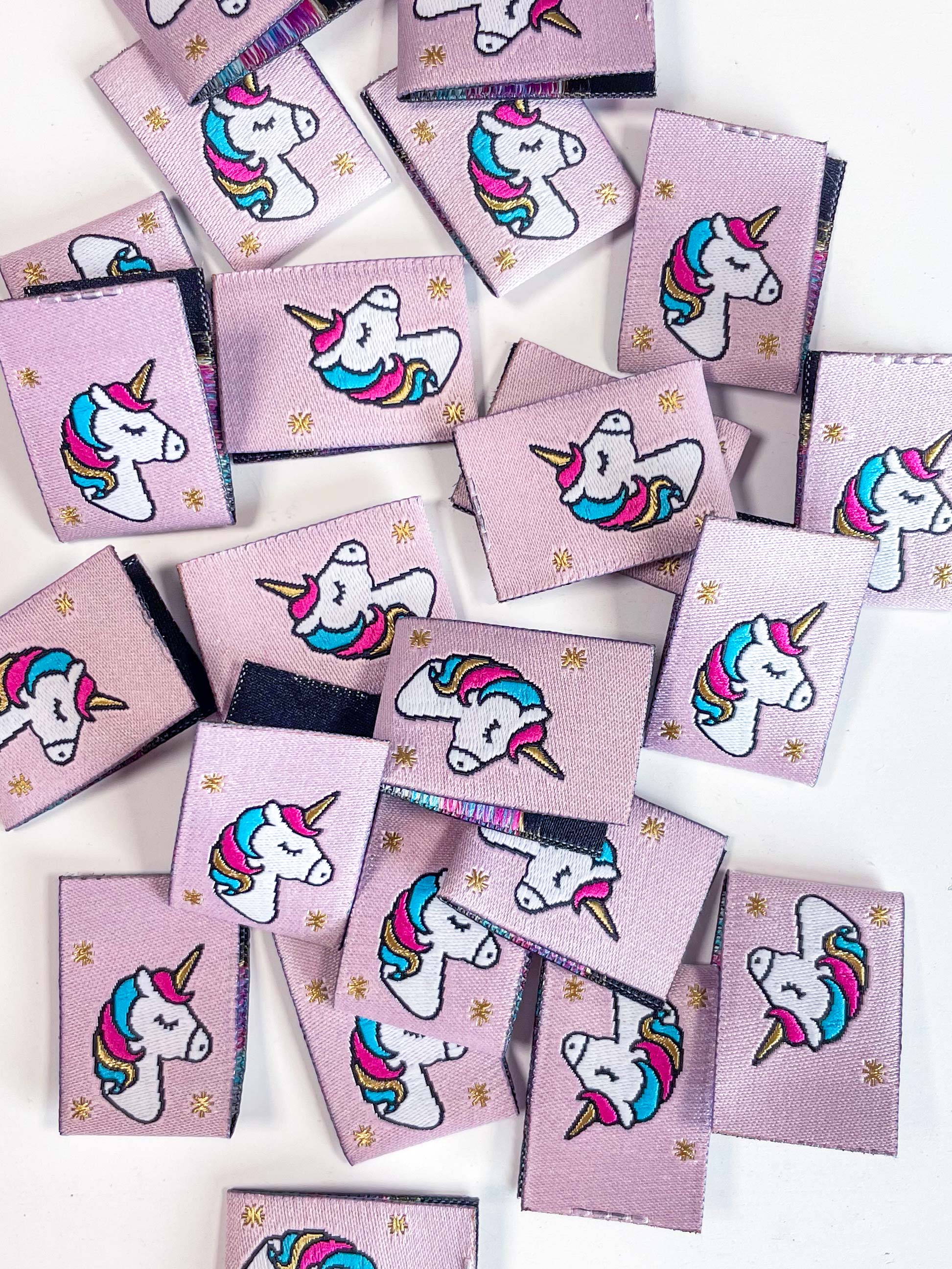 6x Unicorn Label