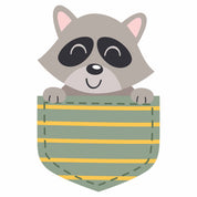 Wasbeer -  Pocket Fun Kleding Transfer