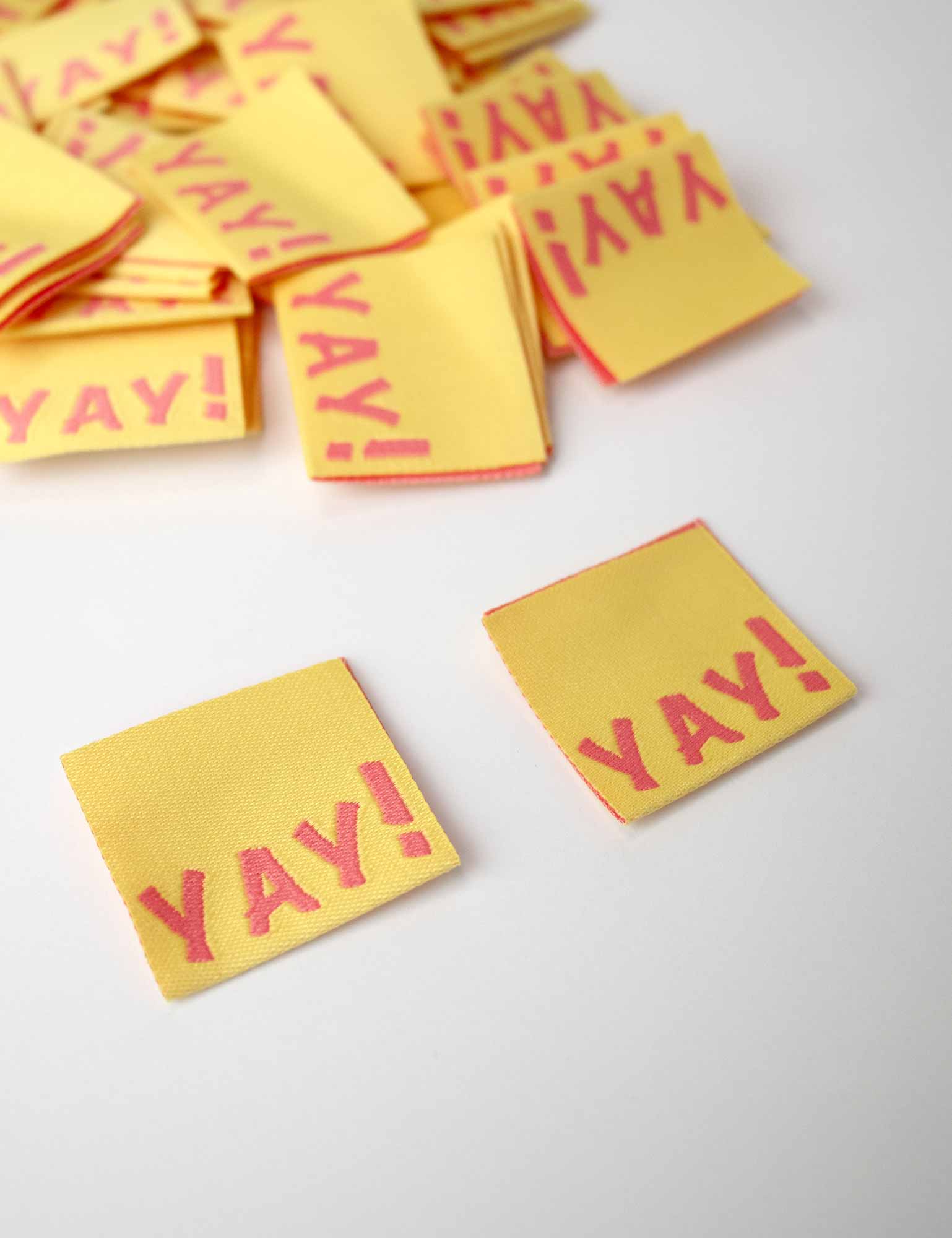 Mehr Amor Por Favor Webetikett | Rosa &amp; Rot