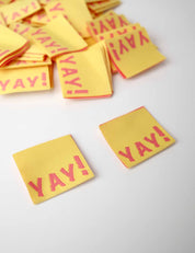 Mehr Amor Por Favor Webetikett | Rosa &amp; Rot