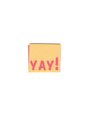 Yay! Yellow – Geweven naailabel