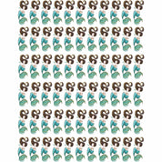 Zeemeermin Brunette  -  Fabric Frenzy