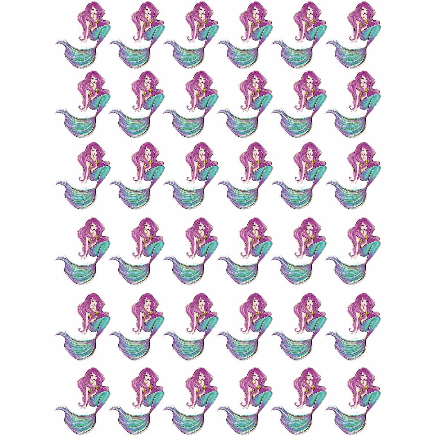 Zeemeermin Pink  -  Fabric Frenzy