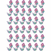 Zeemeermin Pink  -  Fabric Frenzy